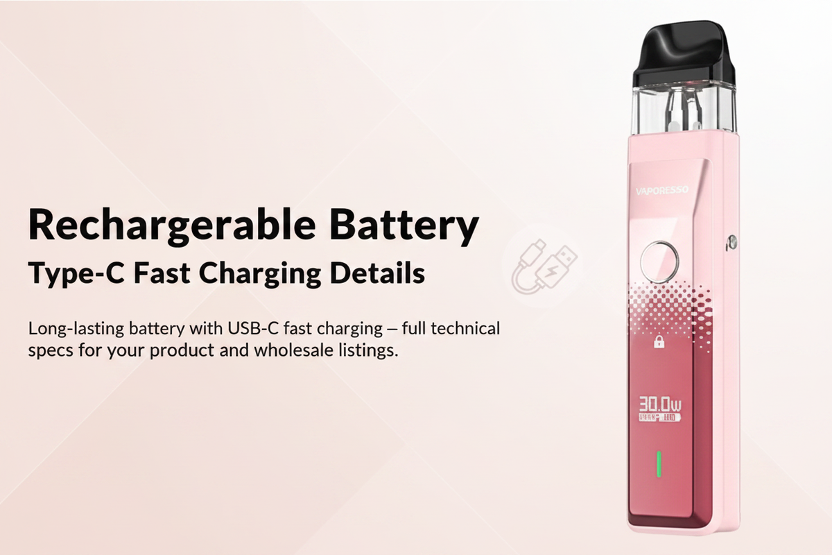Rechargeable Battery And Type-C Charging Details