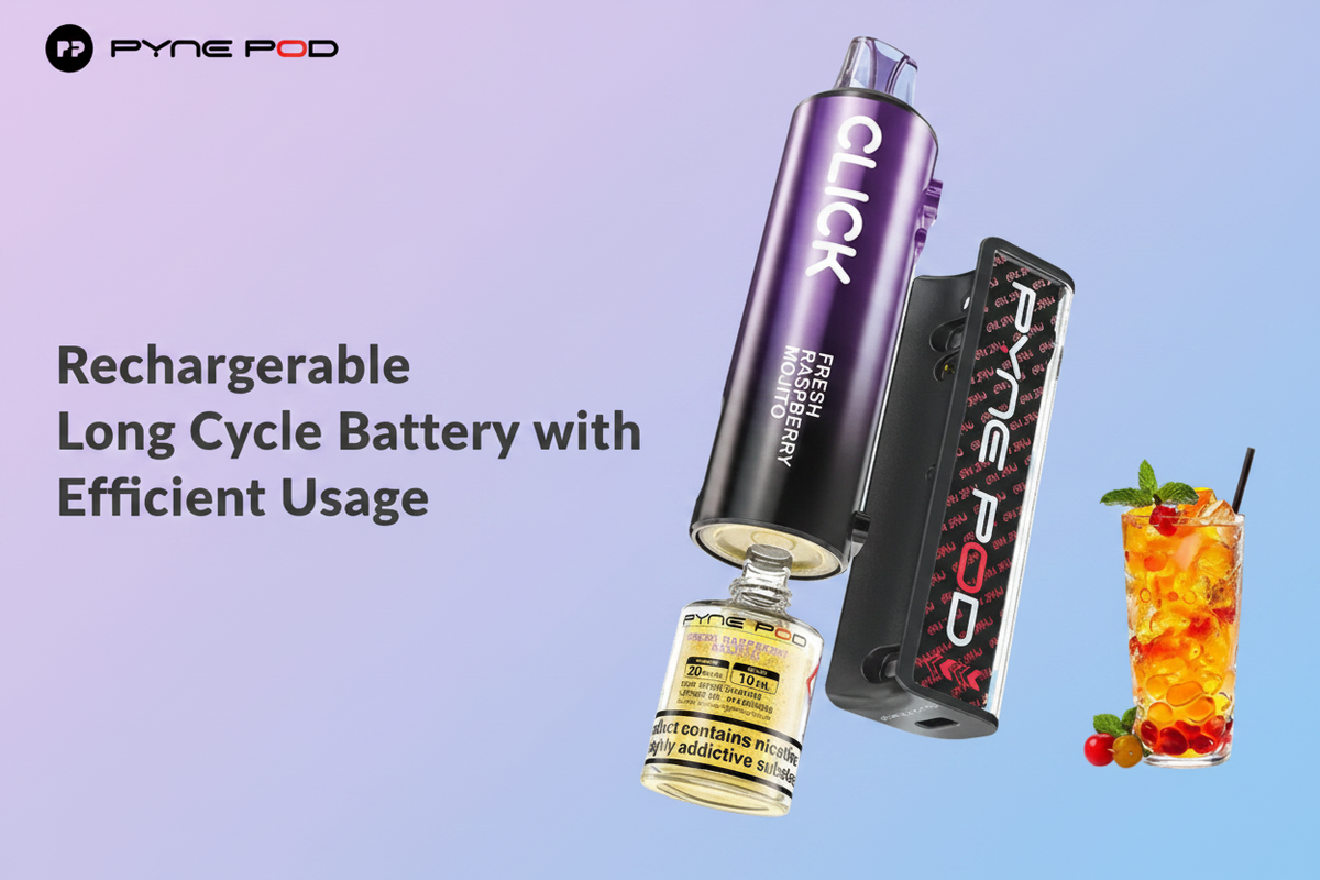 Rechargeable Long Cycle Battery with Efficient Usage