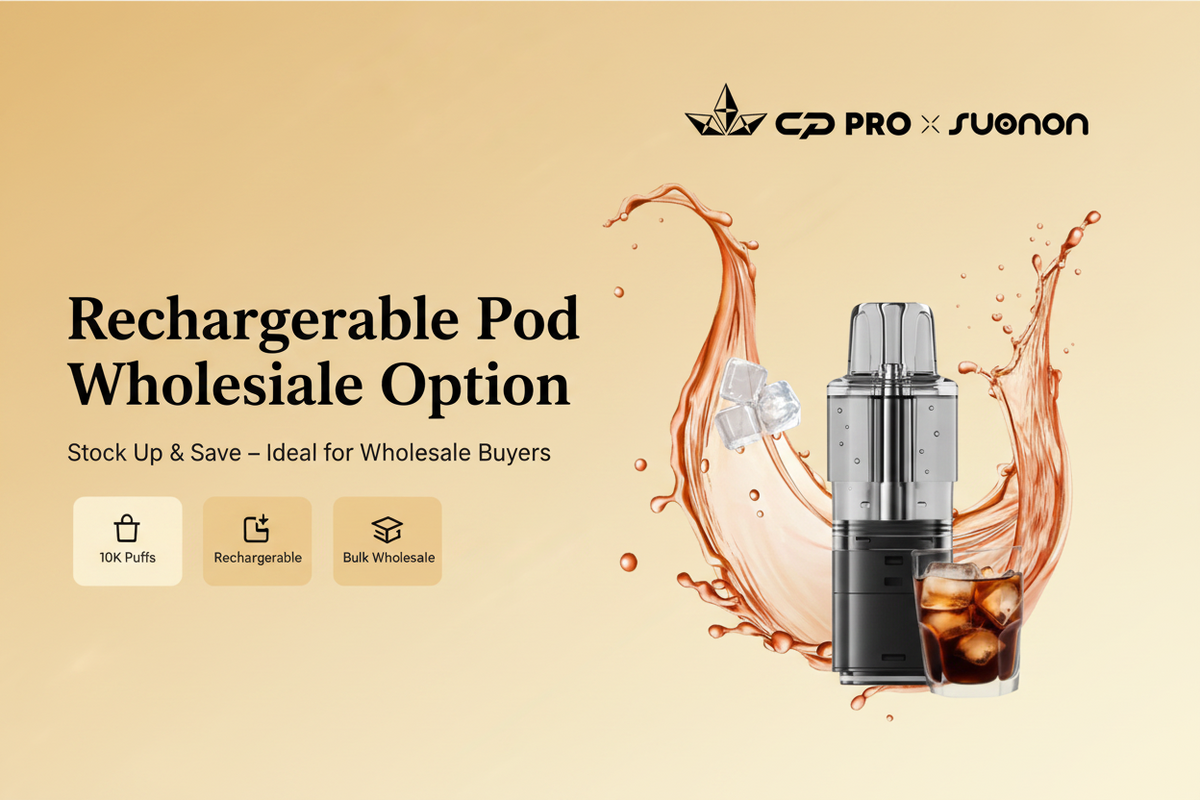 Rechargeable Pod Wholesale Option