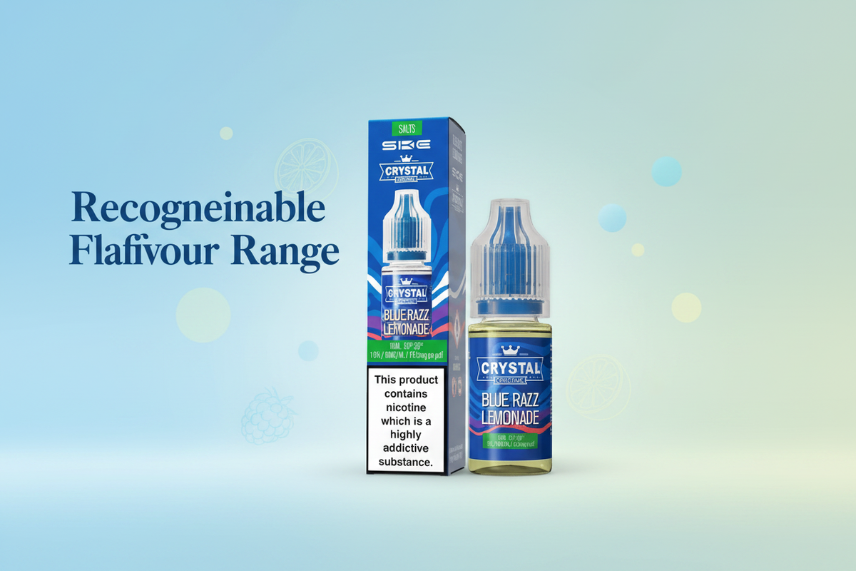 Recognisable Refillable Flavour Range