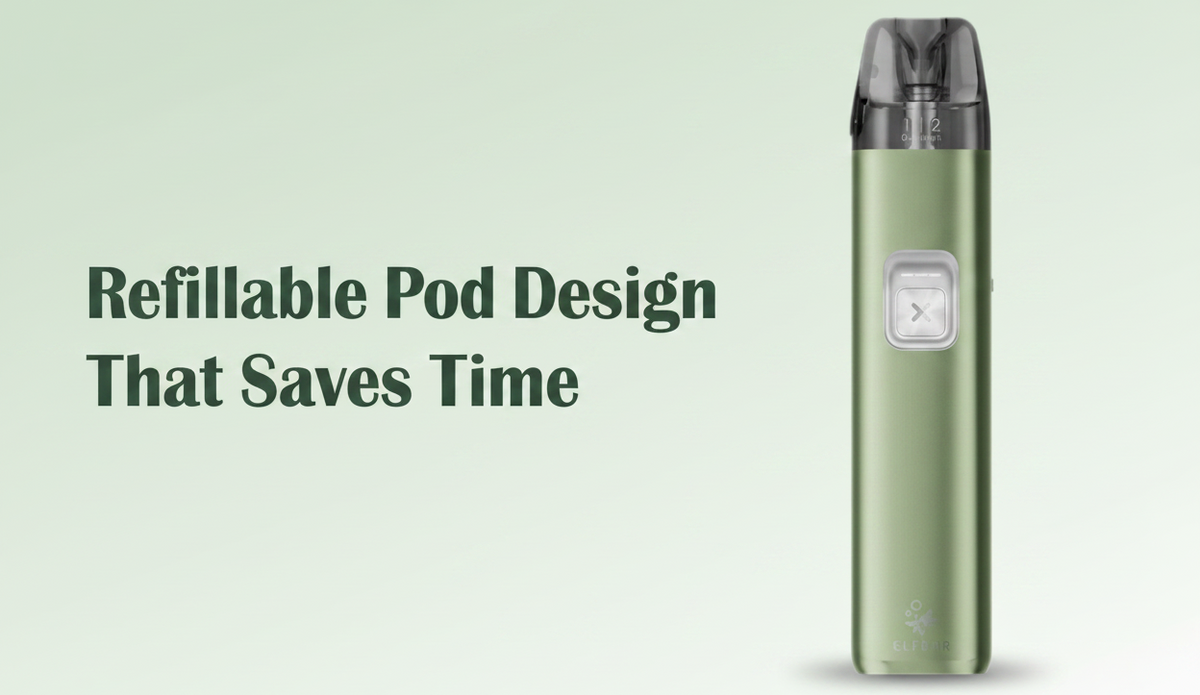  Refillable Pods Create Repeat Purchase Potential