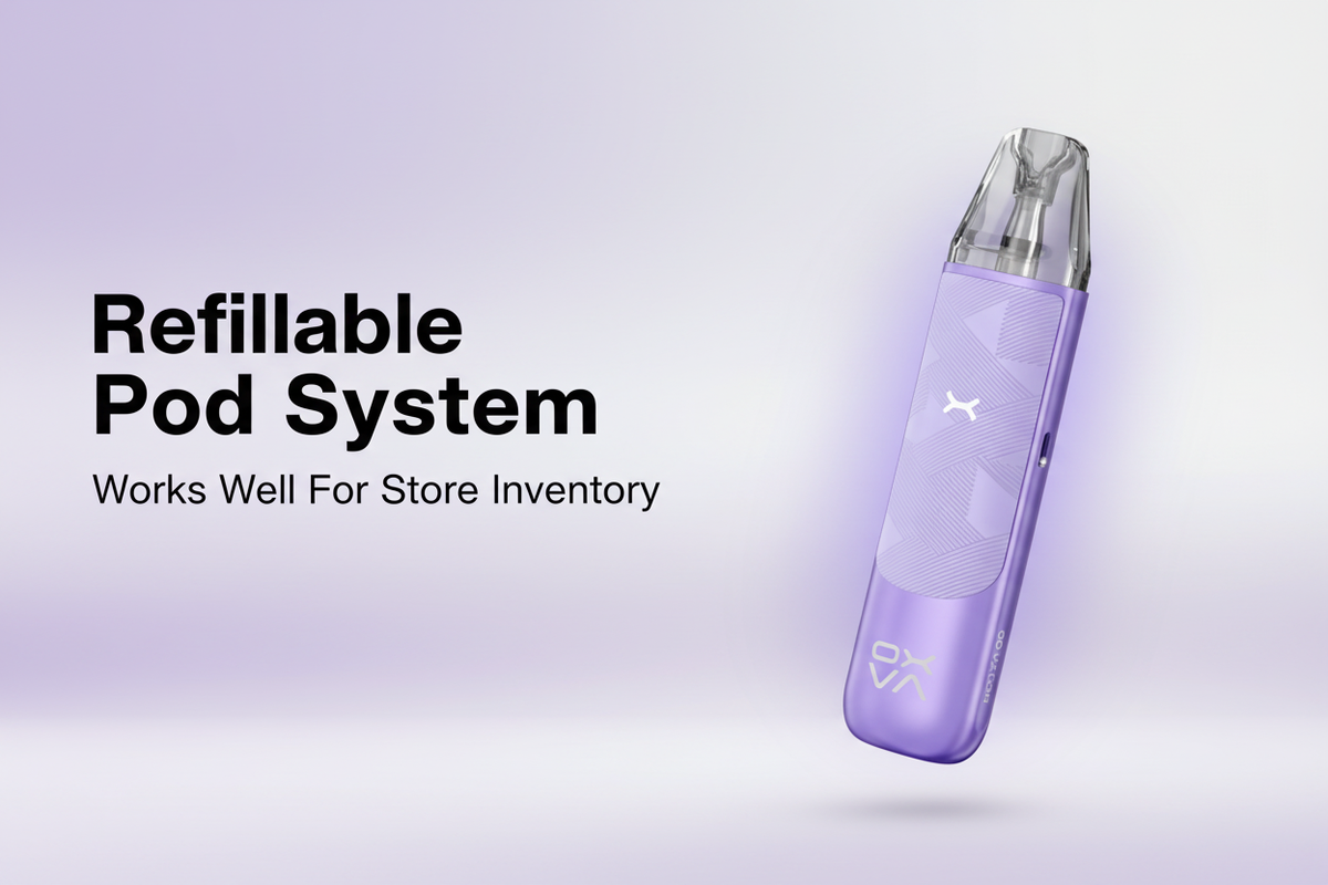 Refillable Pod System Works Well for Store Inventory