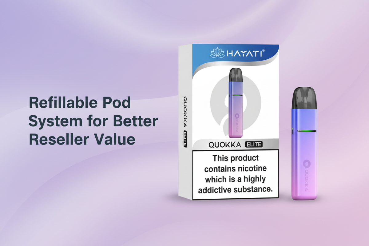 Refillable Pod System for Better Reseller Value