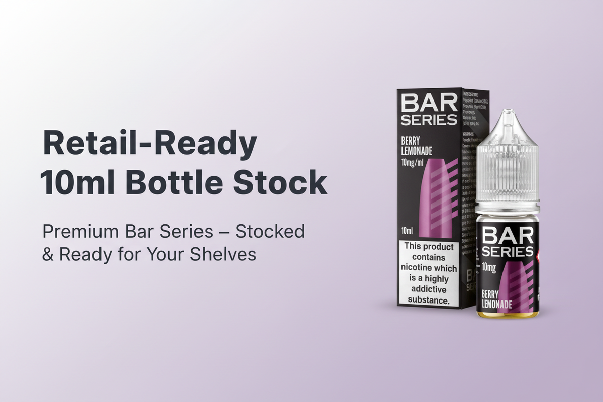 Retail-Ready 10ML Bottle Stock