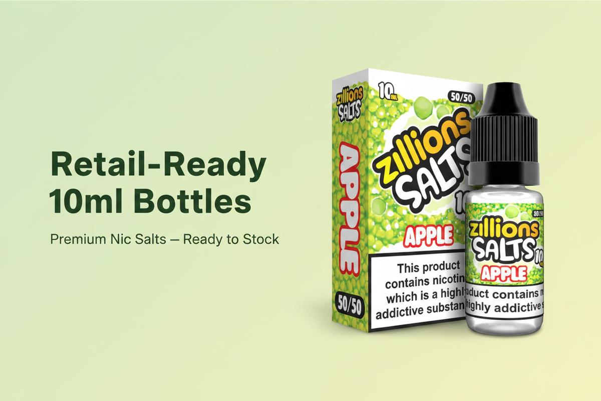 Retail-Ready 10ml Bottles