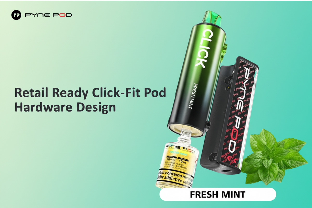 Retail Ready Click-Fit Pod Hardware Design