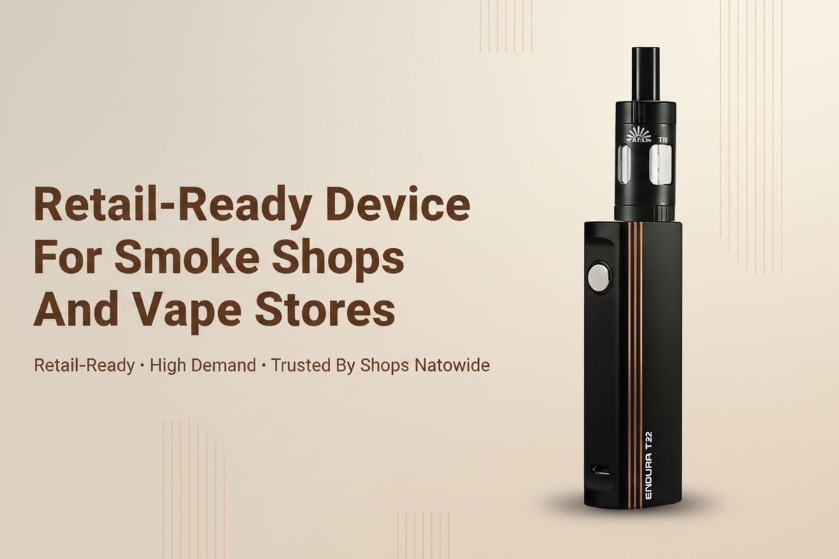 Retail-Ready Device for Smoke Shops and Vape Stores