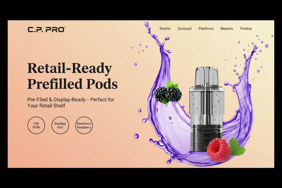 Retail-Ready Prefilled Pods