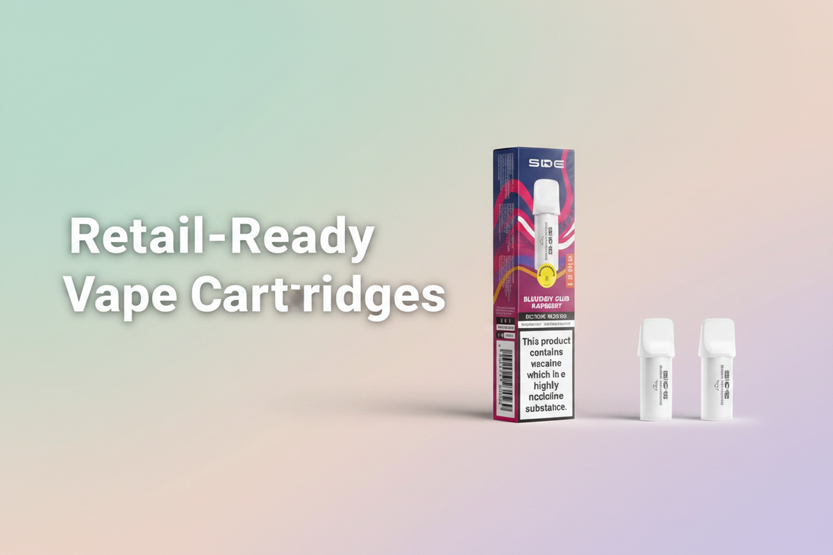 Retail-Ready Vape Cartridges