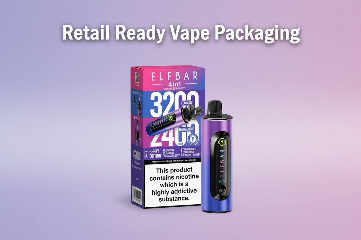 Retail Ready Vape Packaging