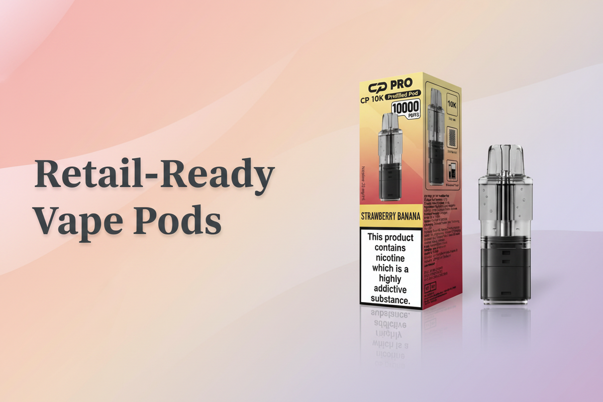 Retail-Ready Vape Pods