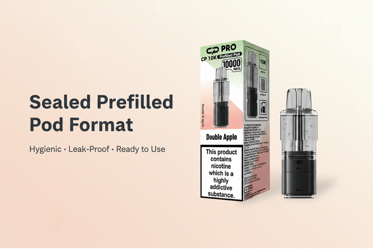 Sealed Prefilled Pod Format