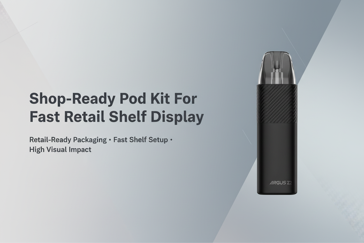 Shop-Ready Pod Kit For Fast Retail Shelf Display