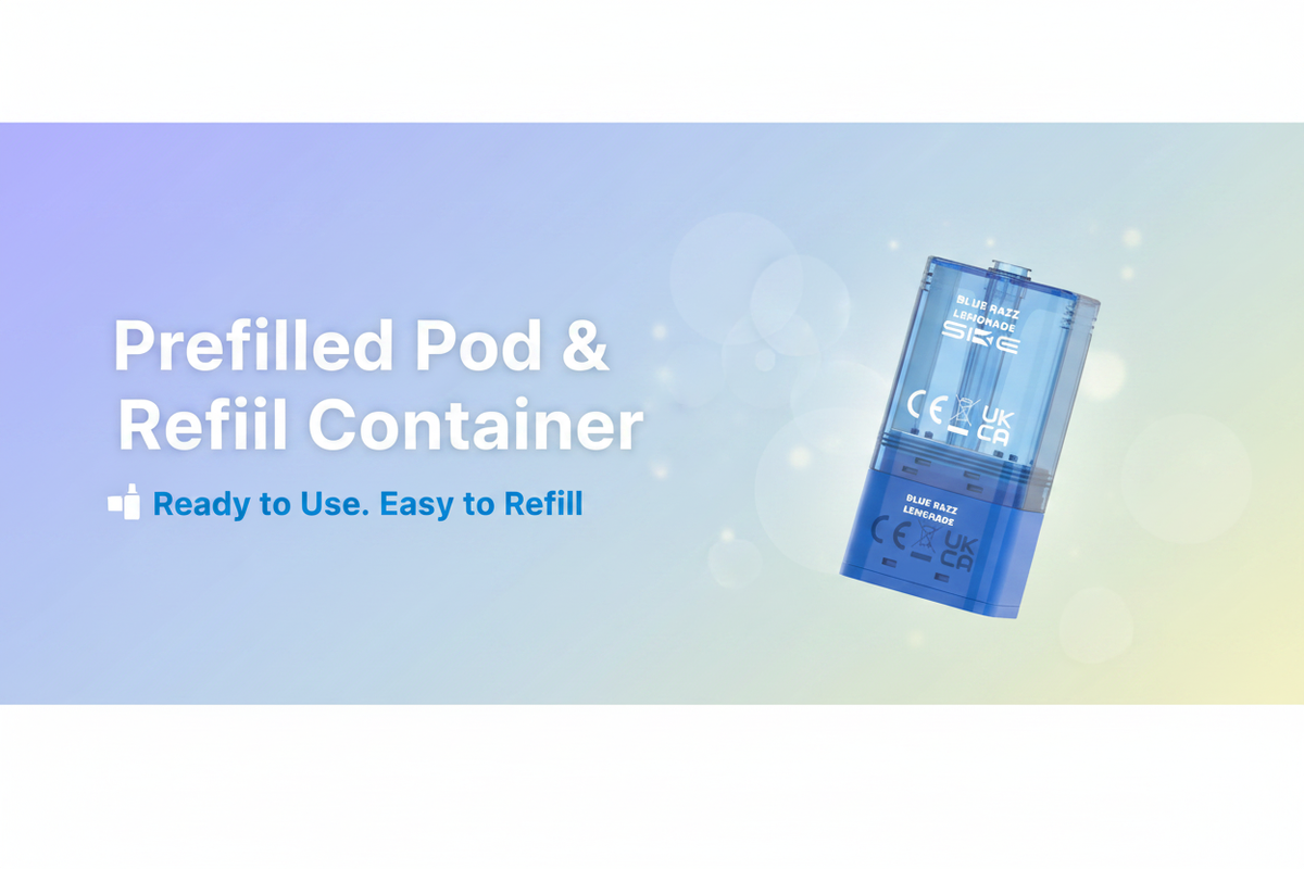 Prefilled Pod and Refill Container
