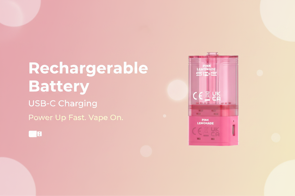 Rechargeable Battery with USB-C Charging