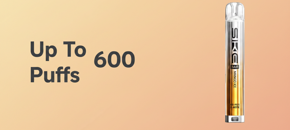 Up To 600 Puffs