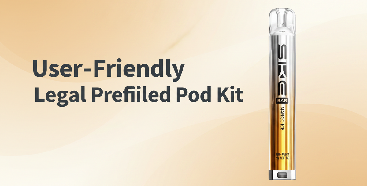 User-Friendly Legal Prefilled Pod Kit
