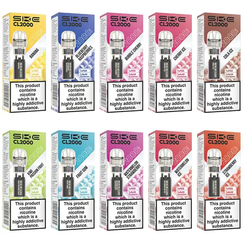 Available Premium Flavours