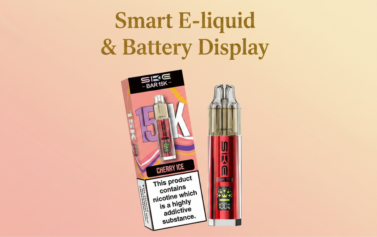 Smart E-liquid & Battery Display