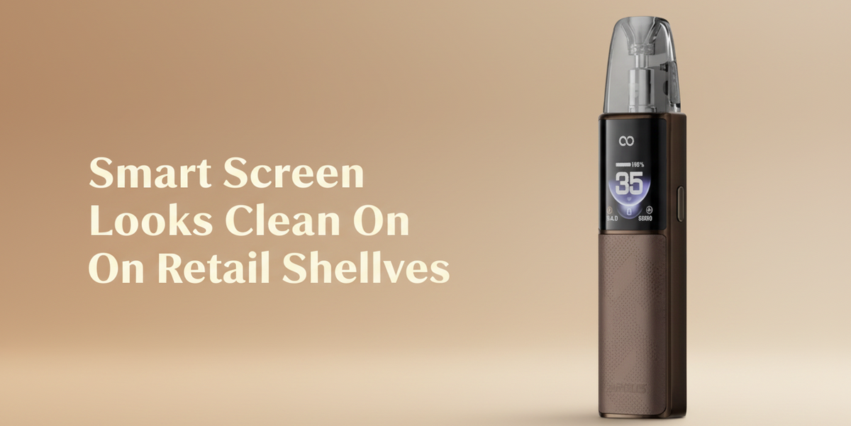 Smart Screen Looks Clean On Retail Shelves