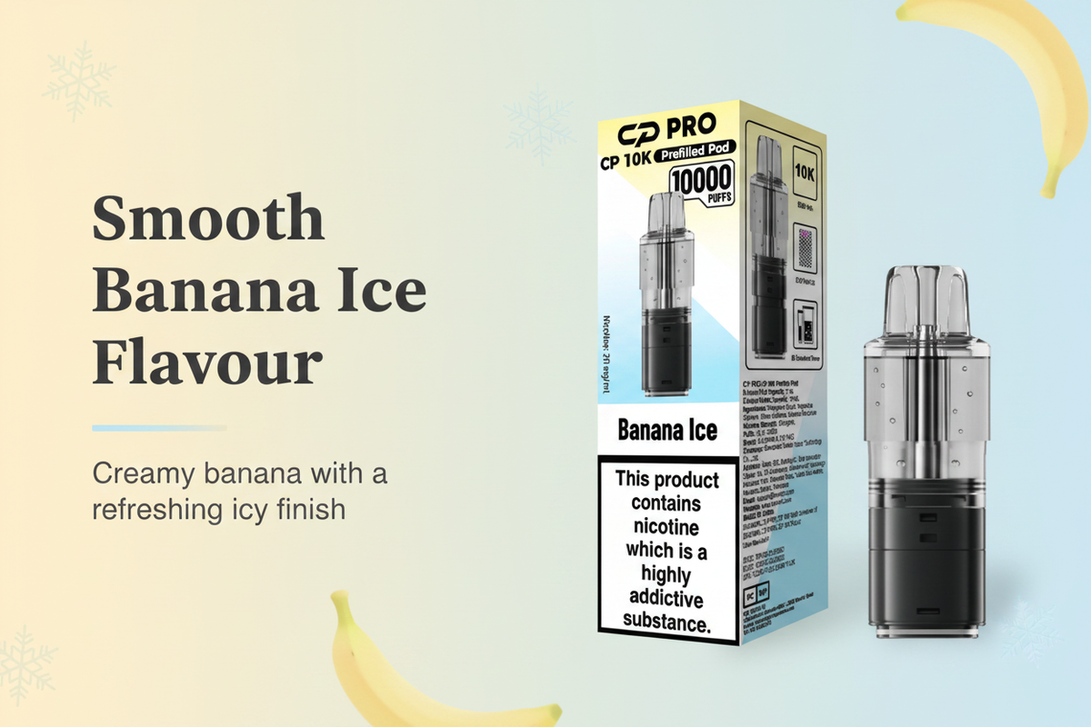 Smooth Banana Ice Flavour
