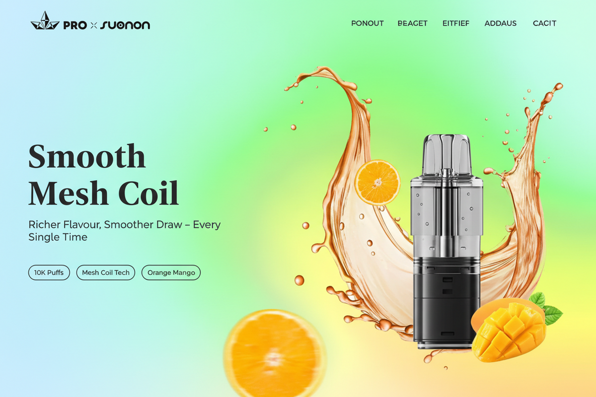 Smooth Mesh Coil