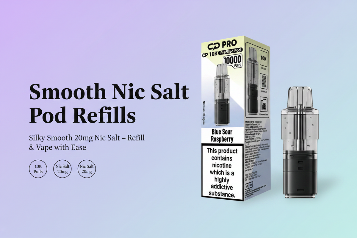 Smooth Nic Salt Pod Refills
