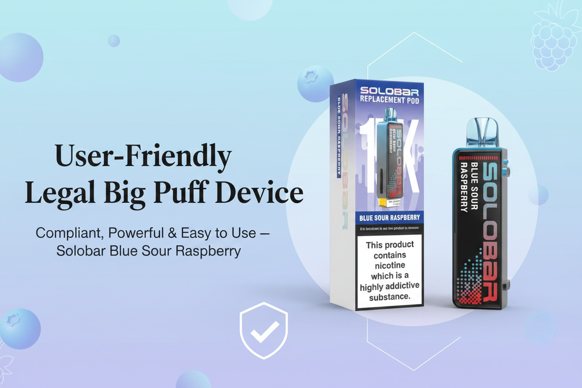 User-Friendly Legal Big Puff Device