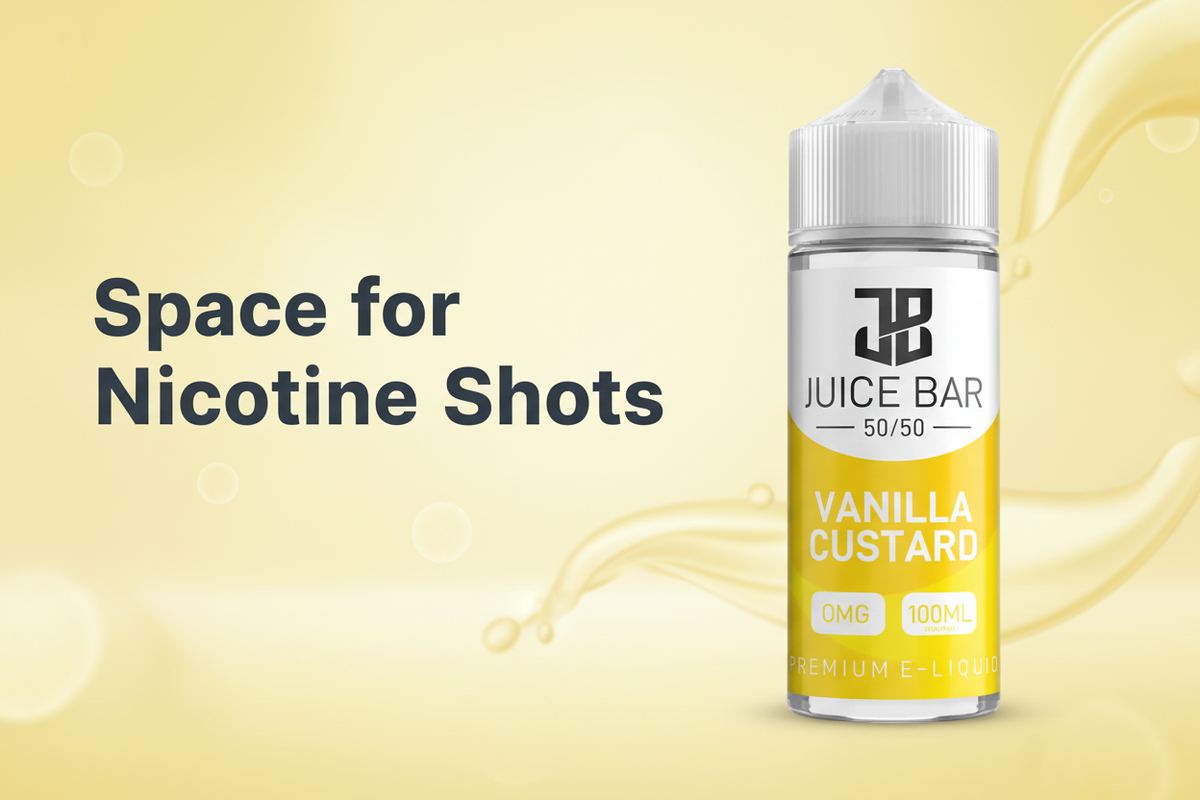 Space for Nicotine Shots