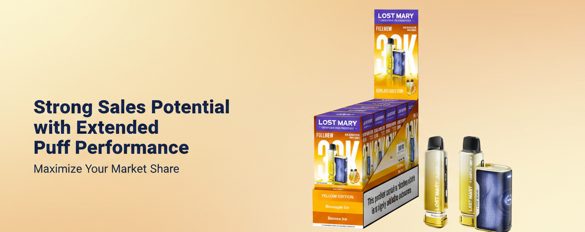 Strong Sales Potential with Extended Puff Performance