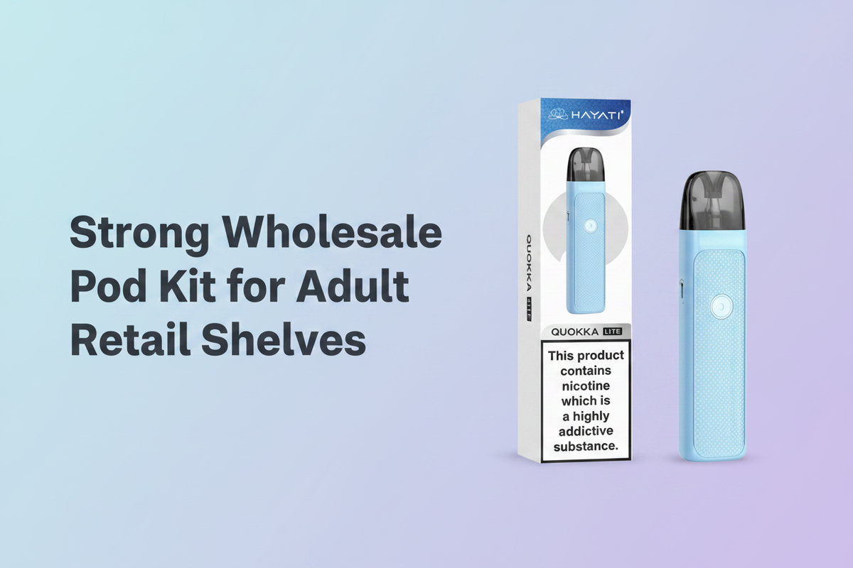 Strong Wholesale Pod Kit for Adult Retail Shelves