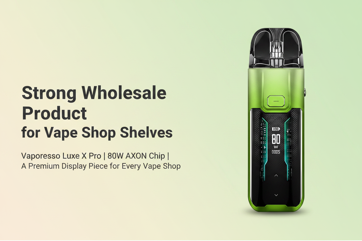 Strong Wholesale Product for Vape Shop Shelves