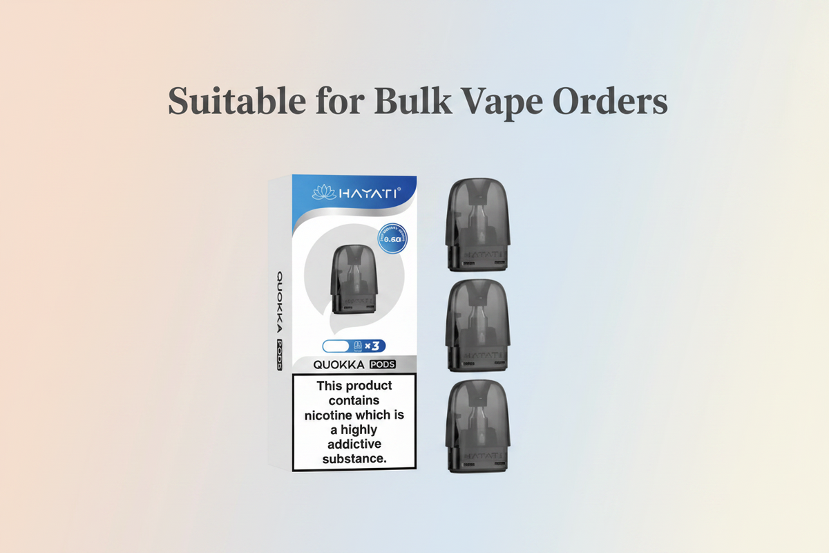 Suitable for Bulk Vape Orders