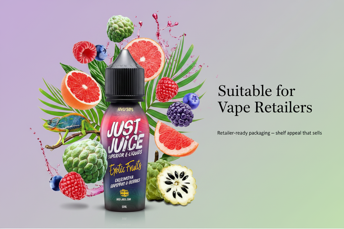 Suitable for Vape Retailers
