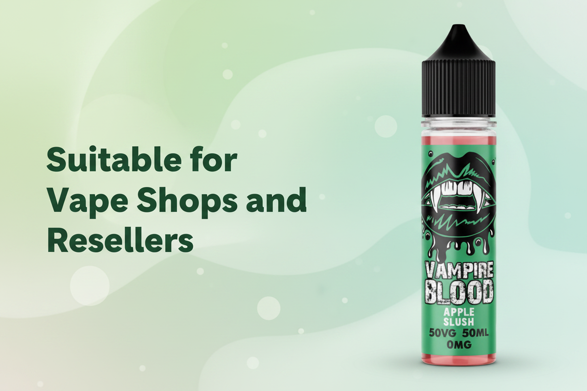 Suitable for Vape Shops and Resellers