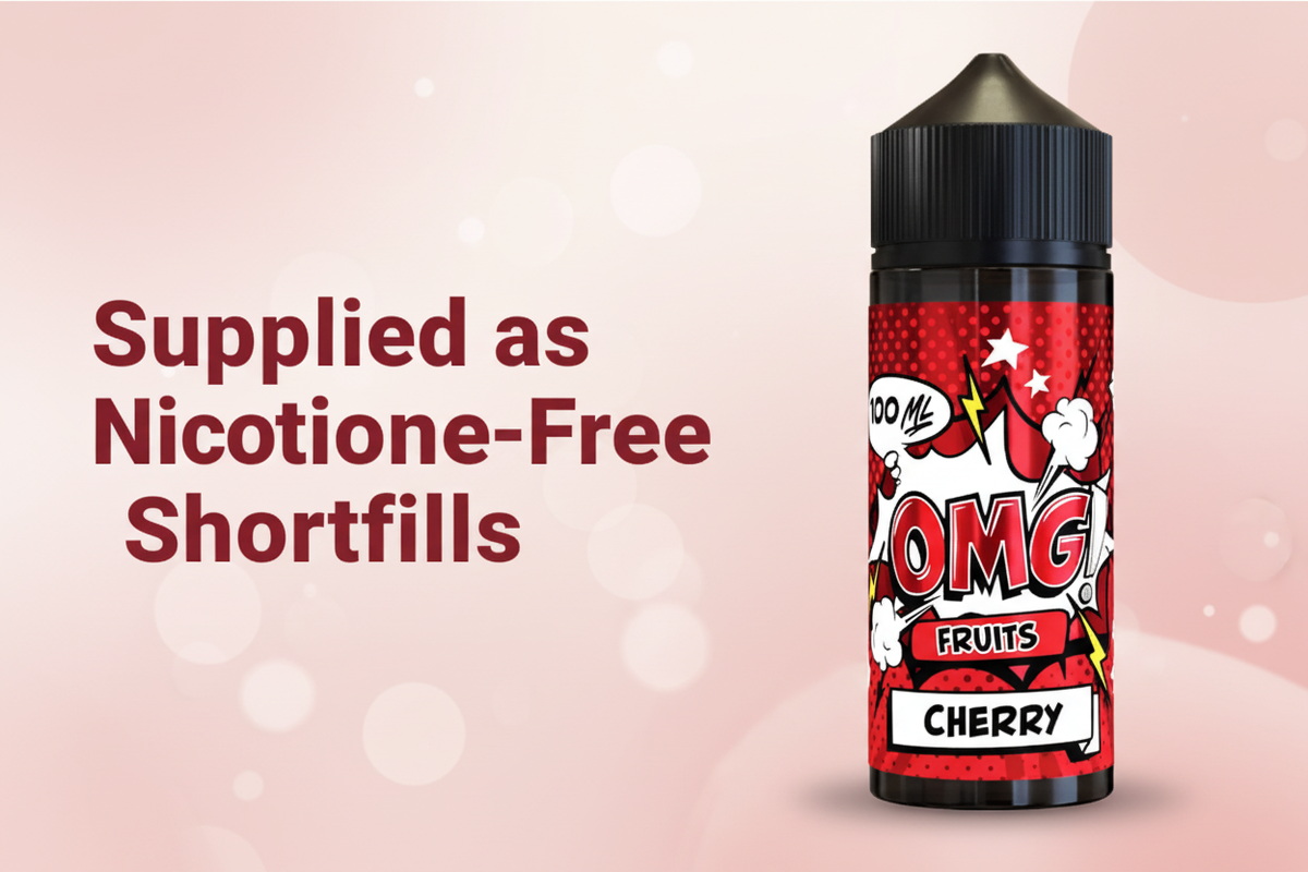 Supplied as Nicotine-Free Shortfills