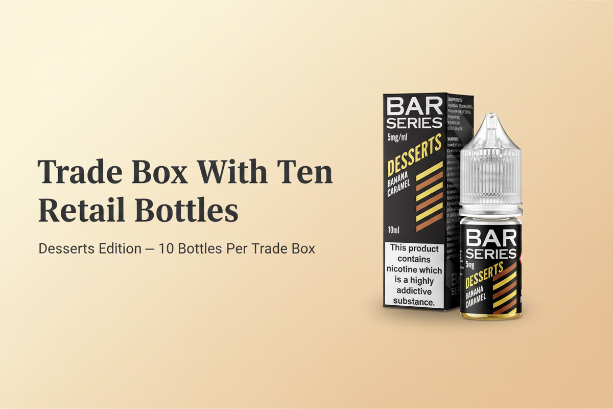 Trade Box With Ten Retail Bottles