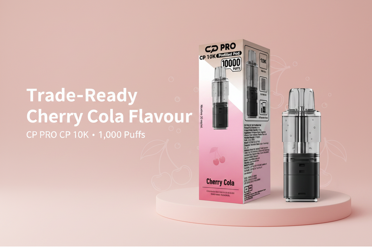 Trade-Ready Cherry Cola Flavour