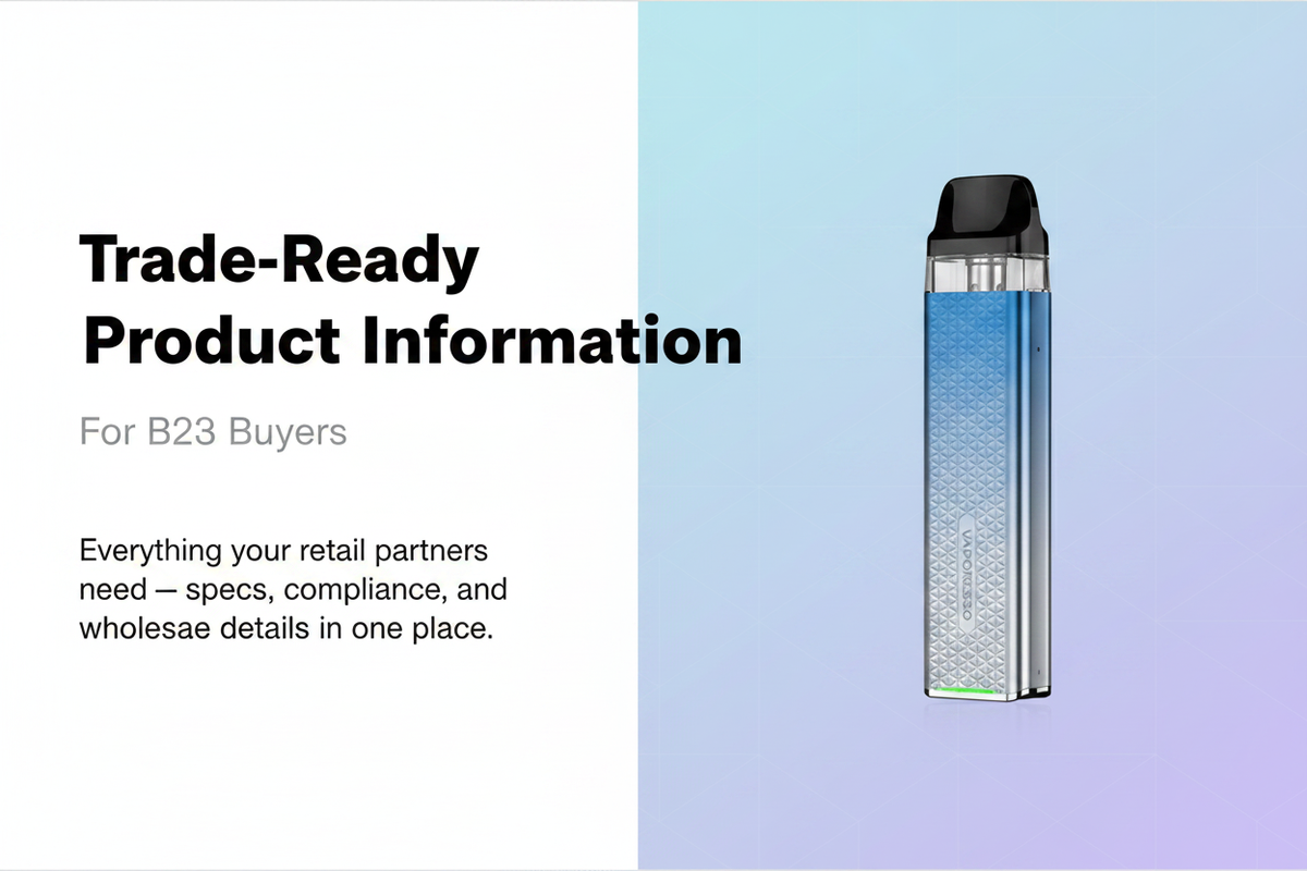 Trade-Ready Product Information for B2B Buyers