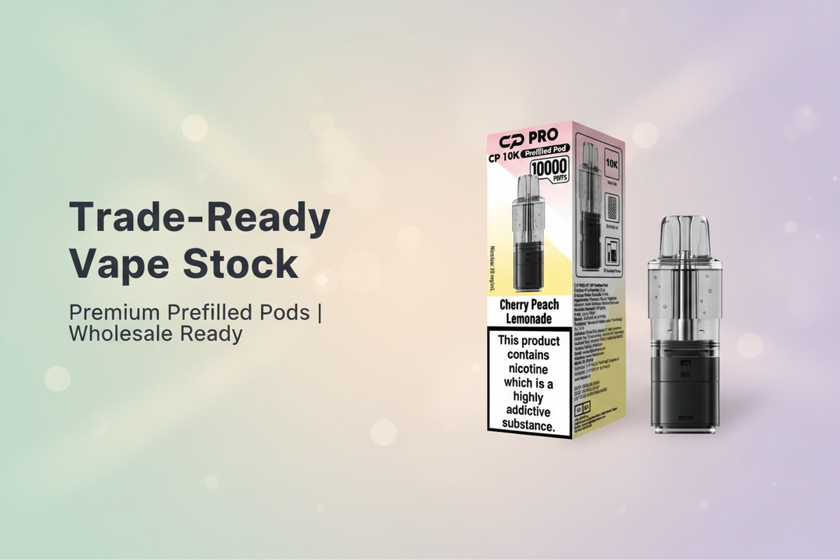 Trade-Ready Vape Stock