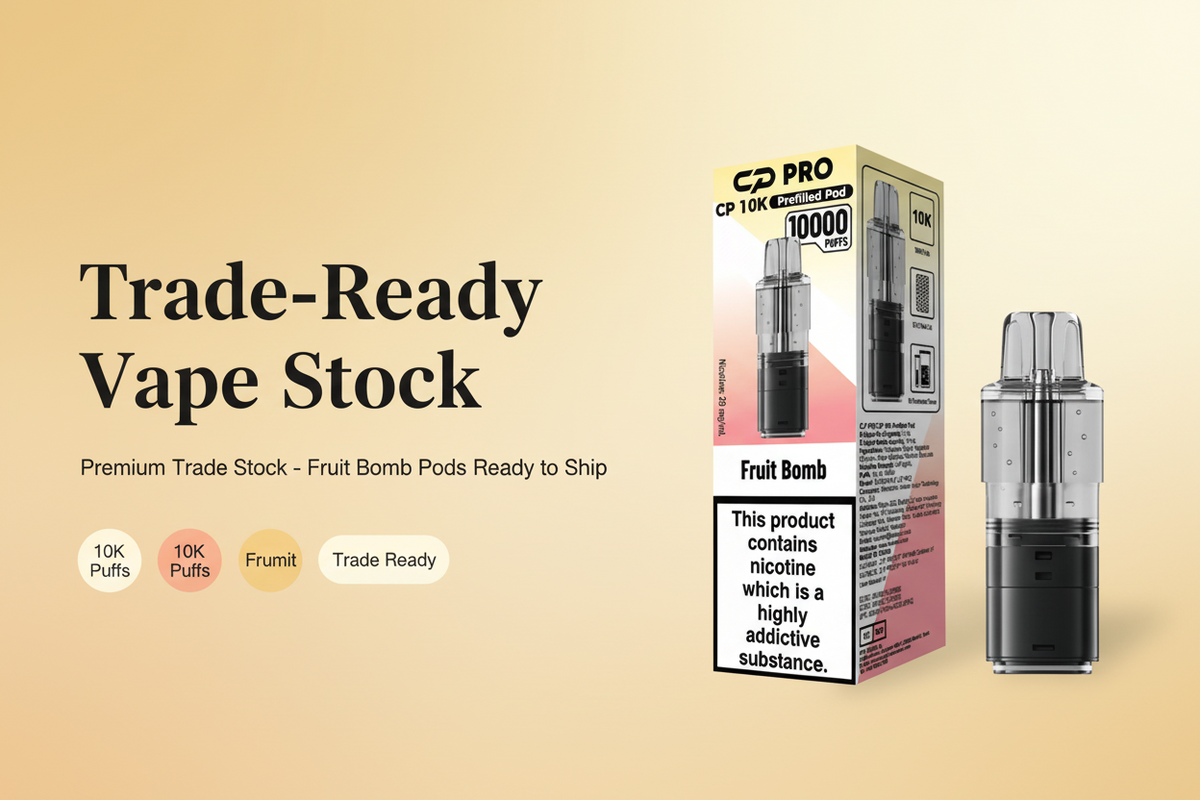 Trade-Ready Vape Stock