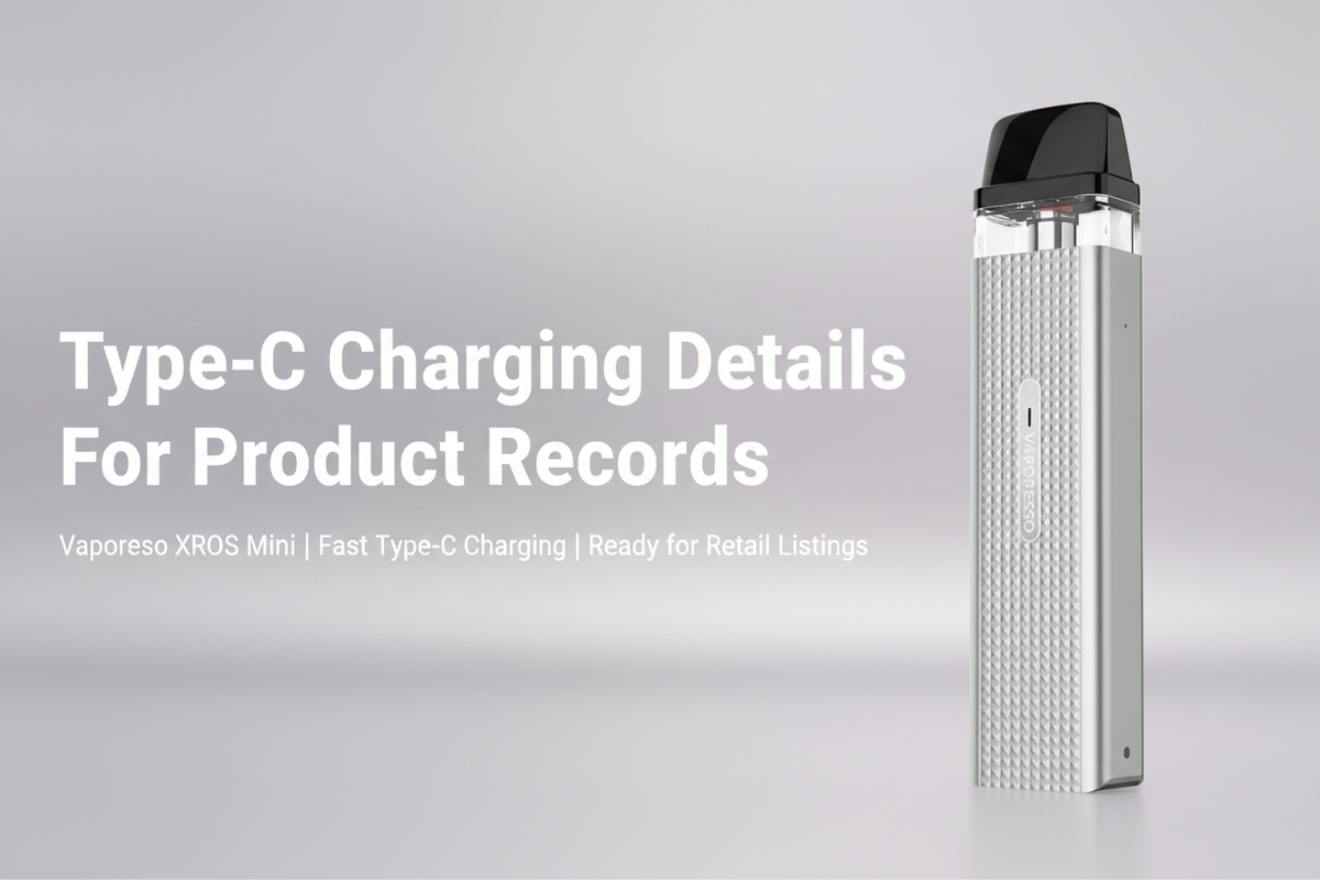 Type-C Charging Details For Product Records