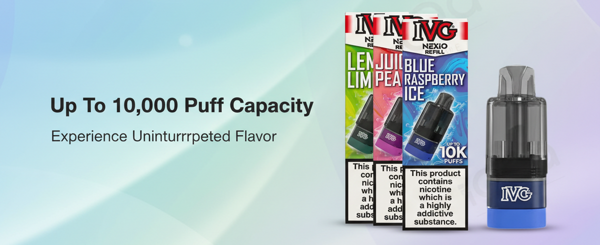 Up To 10,000 Puff Capacity