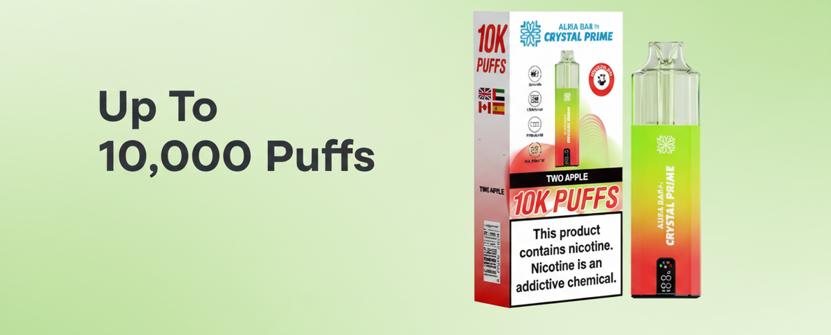 Up To 10,000 Puffs