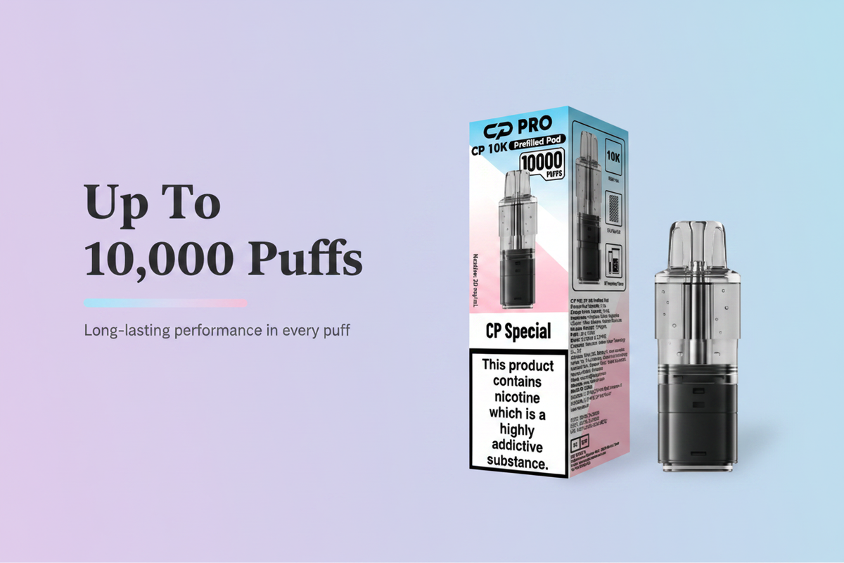 Up to 10,000 Puffs