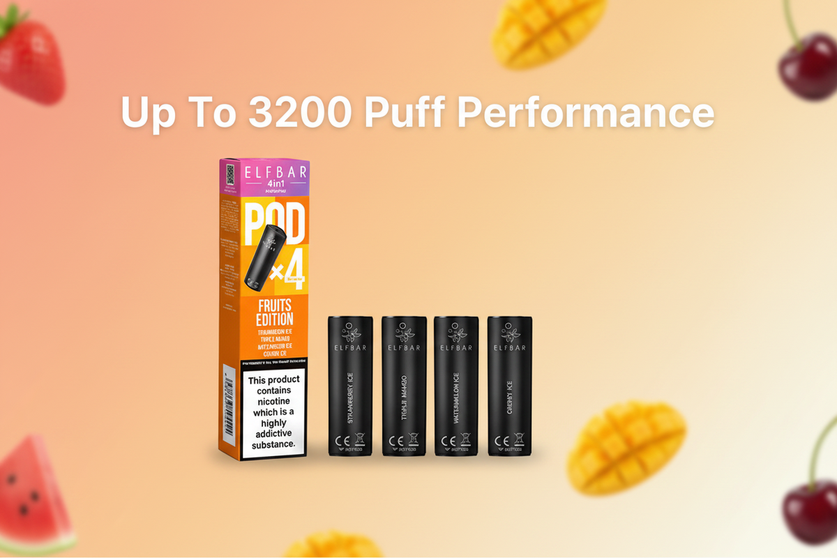 3200 Puff Pod System