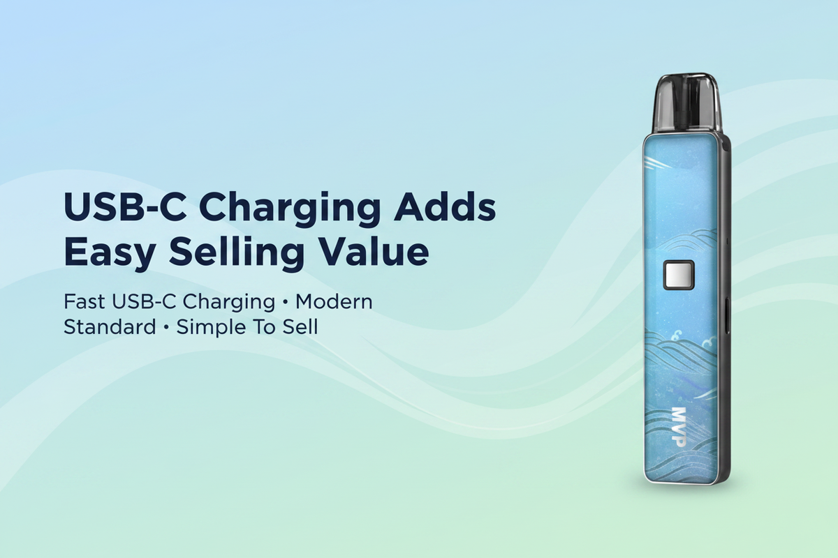 USB-C Charging Adds Easy Selling Value