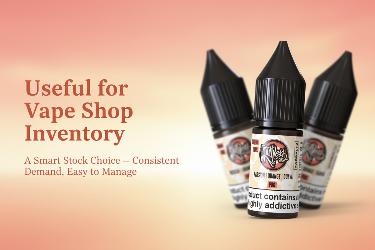 Useful for Vape Shop Inventory