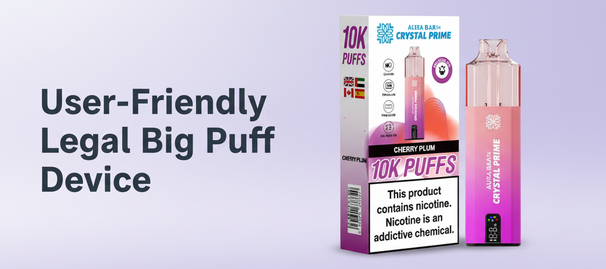 User-Friendly Legal Big Puff Device