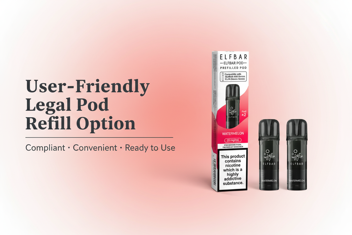 User-Friendly Legal Pod Refill Option